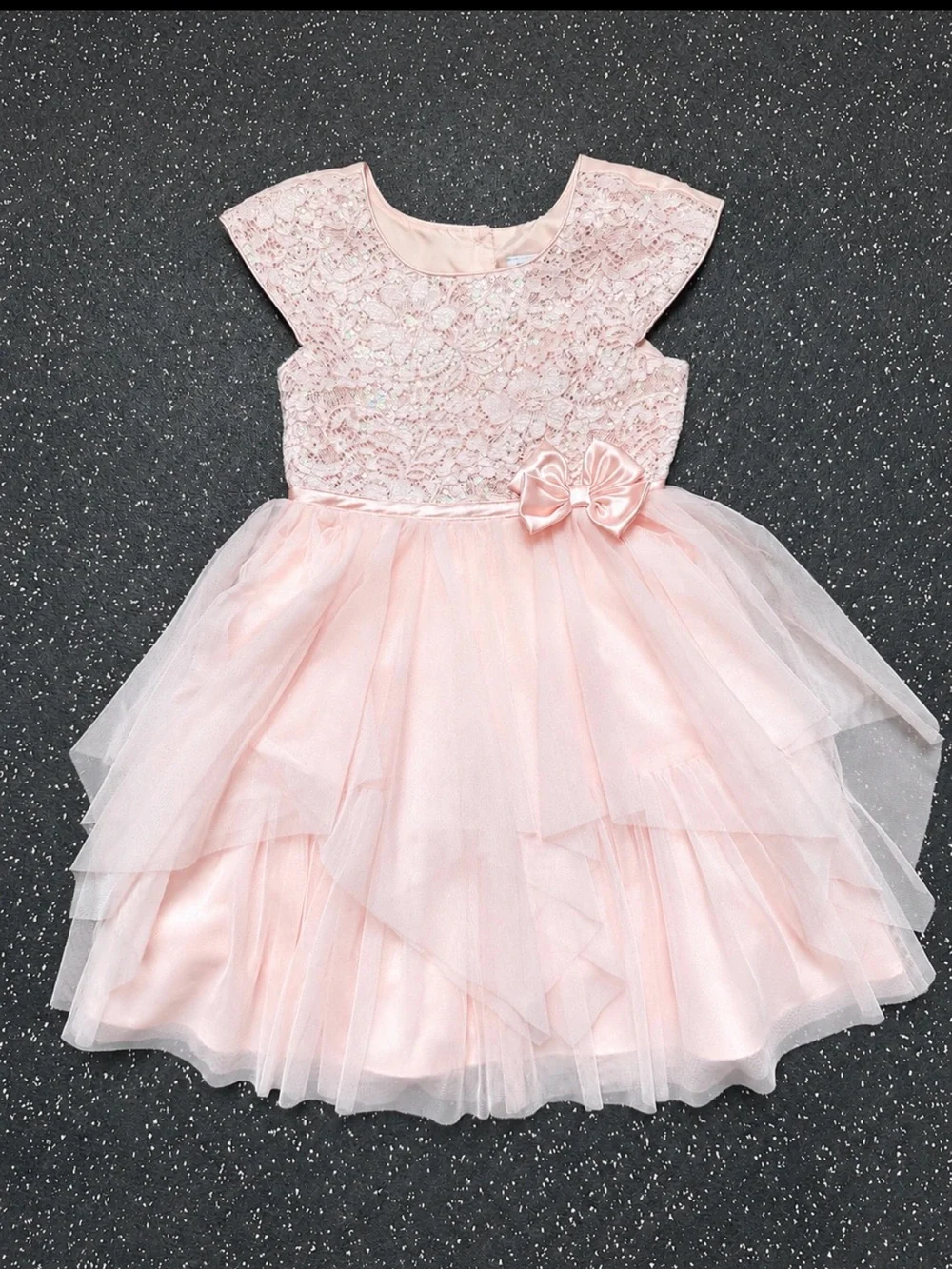 Jonas Michelle Girls Pink Formal Dress Size 7